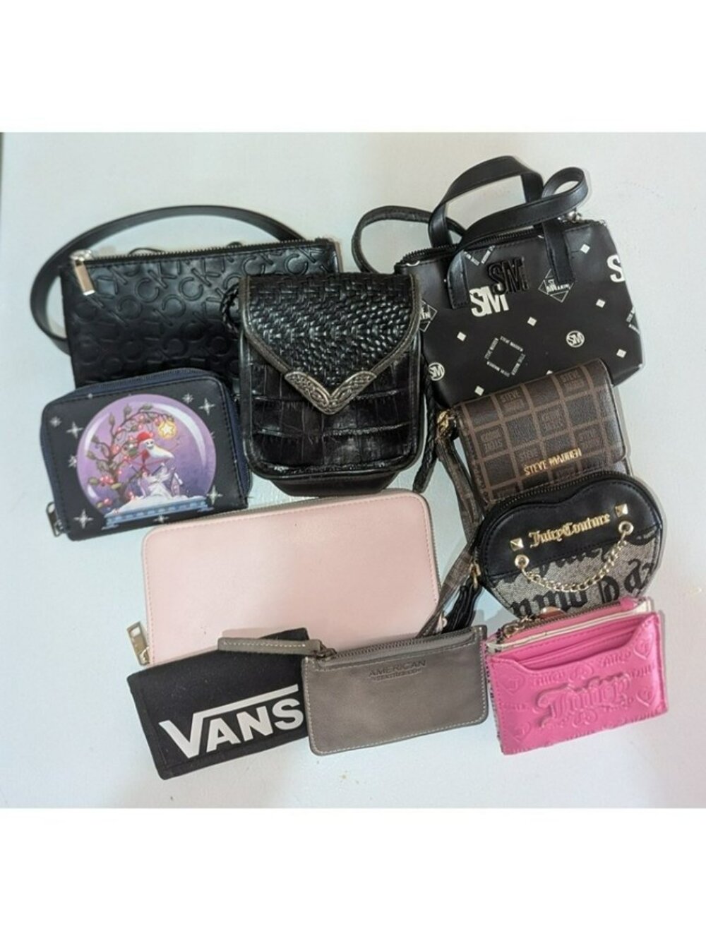 Wallet Bag Bundle Lot 10 Items Resale Reseller Fixer Upper Rehab Various Brands